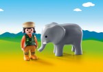Playmobil Zookeeper with elephant (9381)